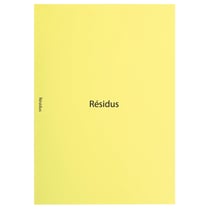 Lot de 40 sous chemises A4 - Résidus - Carton - Exacompta - Jaune