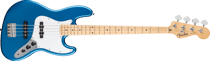 Basse éléctrique Fender - Standard Jazz Bass® - Maple Fingerboard - White Pickguard - Aqua Marine Metallic