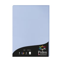 1 étui de 50 feuilles Pollen 210x297 mm 120g - Bleu lavande