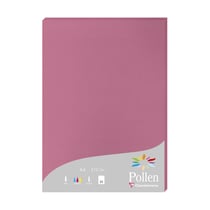 1 étui de 25 feuilles Pollen 210x297 mm 210g - Rose hortensia