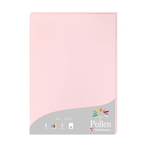 1 étui de 25 feuilles Pollen 210x297 mm 210g - Rose