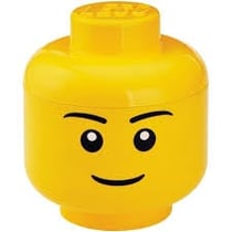 Rangement LEGO® en forme de tête - Format moyen