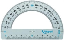 RAPPORTEUR METAL 180° BASE 12C RAPPORTEUR METAL 180° BASE 12CM