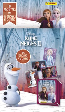 La Reine des Neiges  II Stickers - Blister 6 pochettes
