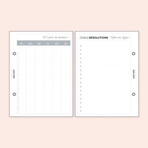 Recharge annuelle pour classeur - 24 mois