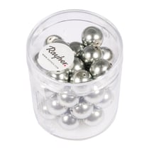 Perles Renaissance argent ancien 10 mm x perles