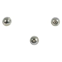 Perles Renaissance argent ancien 4 mm x perles