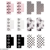 Set onglets adhésifs - Répertoire à motifs