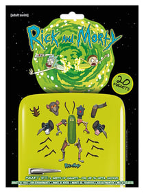 20 magnets Rick & Morty