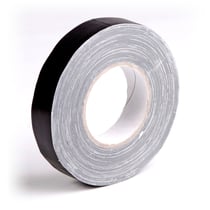 Rouleau de toile adhésive 30mm - 50m - Noir