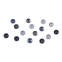 Perles de rocaille mix - grand trou - bleu marine