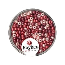 Rocaille Nacree - D2,6Mm - Teintes Rosees