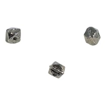 Perles de rocailles anthracite 4 mm