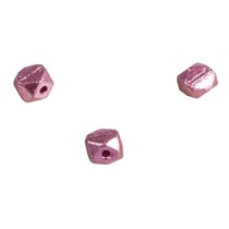 Perles de rocailles parme 4 mm