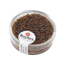 Perles de rocaille - 2 mm - brun
