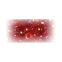 Perles de rocaille granit - 4 mm - rouge