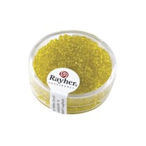 Rocailles Transp 2Mm Jaune Rocailles Transp 2Mm Jaune