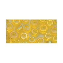 Perles de rocaille transparentes lustrées - 2 mm - brun