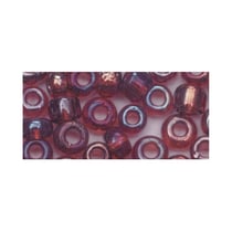 Perles de rocaille transparentes lustrées - 2 mm - lilas