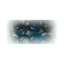 Perles de rocaille two tone - bleu pigeon