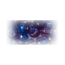 Perles de rocaille two tone -  bleu violet