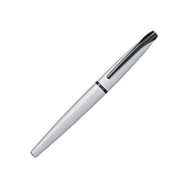 Stylo roller - Noir - ATX Diamant chrome brossé - Pointe moyenne - Cross