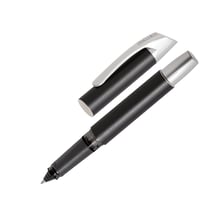 Stylo roller - Bleu - Campus - Pointe moyenne - Online - Metal black