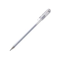 Stylo-roller - encre gel hybride - argent