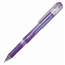 Stylo roller - Violet - Hybrid Gel Grip - Pointe moyenne - Pentel