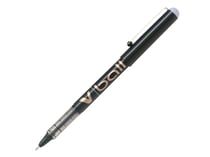 Stylo roller Pilot - V-ball 10 - Noir - Pointe large