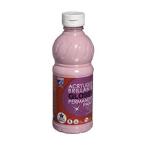 Acrylique Glossy Lefranc Bourgeois 500ml - Rose bonbon