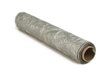Rouleau de soie de fibre - Argent