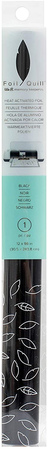 Rouleau 30 feuille Foil thermoréactives - 30.5 cm x 2.44m - Noir