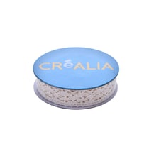 Ruban de dentelle de coton 2,5 m x 15 mm Créalia - Beige