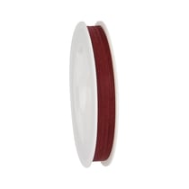 Ruban Mousseline 10mm Bordeaux