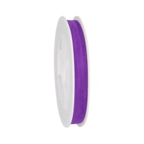 Ruban mousseline 10mm Violet