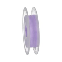 Ruban mousseline 15mm Parme