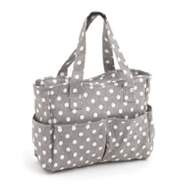 Sac de rangement couture à pois gris- Hobbygift