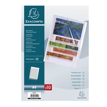 Lot de 10 pochettes ouVerture coin - 21x29,7 cm