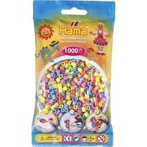 Midi sachet 1000 perles pastel mix
