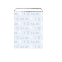 25 sachets en papier - Bébé - Bleu