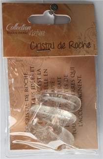 Sachet pierre roulée - Cristal de roche