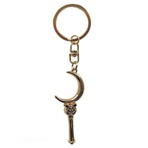 Sailor moon porte-cles 3d baton de lune