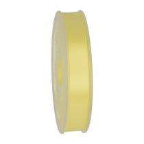 Ruban Satin Double-Face 15mm - Jaune clair