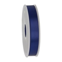 Ruban Satin Double-Face 15mm - Bleu marine