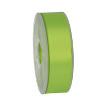 Ruban satin double-face 25mm Anis