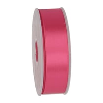 Ruban Satin Double-Face 25mm - Fuchsia
