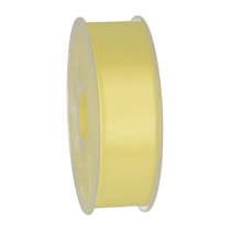 Ruban Satin Double-Face 25mm - Jaune clair
