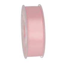 Ruban Satin Double-Face 25mm - Rose clair