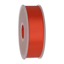 Ruban Satin Double-Face 25mm - Rouge